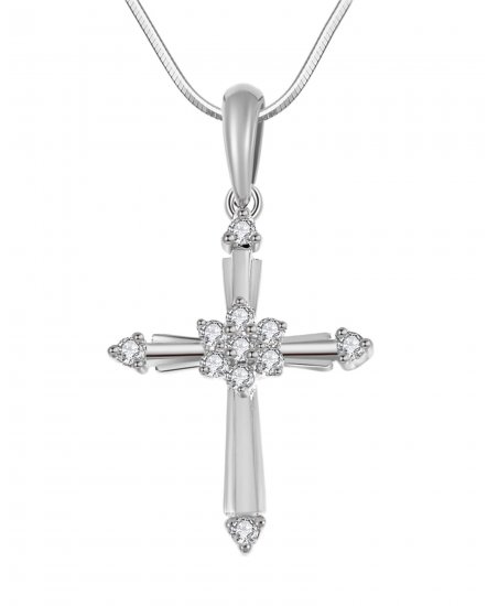 CROSS DIAMOND PENDANT (SP286)