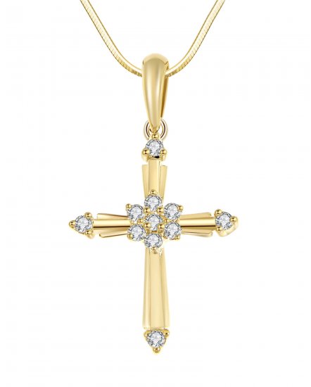 CROSS DIAMOND PENDANT (SP286)