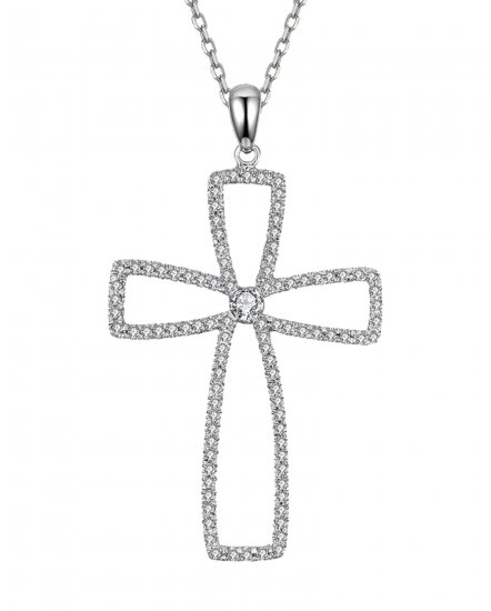 CROSS DIAMOND PENDANT (SP546)
