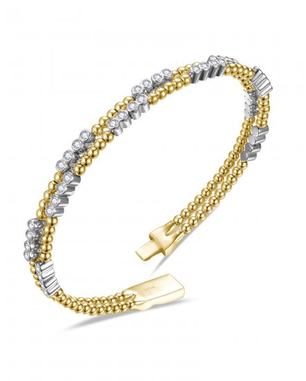 DIAMOND FLEXIBLE BANGLE BRACELET (TB1179)