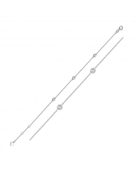 ROUND DIAMOND BY THE YARD BRACELET (TB257)