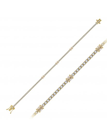 OVAL DIAMOND BRACELET (TB532)