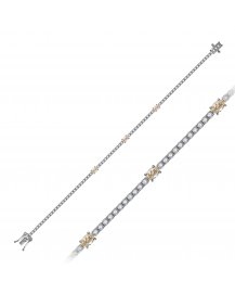 OVAL DIAMOND BRACELET (TB532)