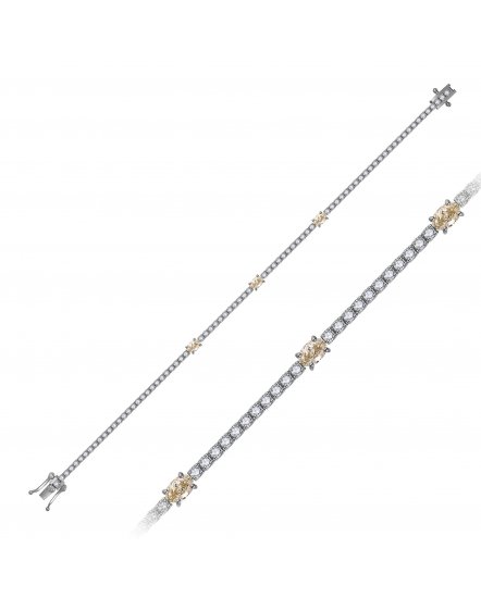 OVAL DIAMOND BRACELET (TB532)