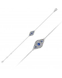SAPPHIRE DIAMOND BRACELET (TB883)