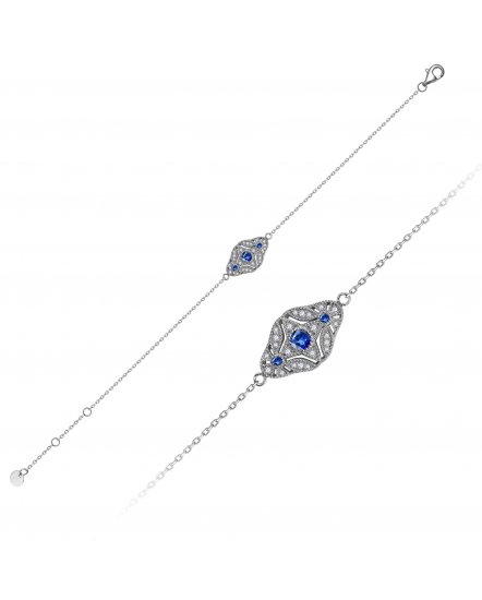 SAPPHIRE DIAMOND BRACELET (TB883)