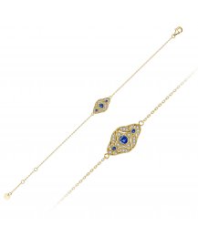 SAPPHIRE DIAMOND BRACELET (TB883)
