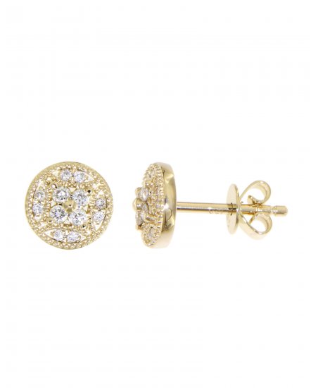ROUND DIAMOND STUDS (TE1001)
