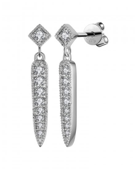 STRAIGHT BAR DIAMOND DANGLING (TE1022)
