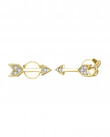 ARROW STYLE DIAMOND STUDS  (TE1024)