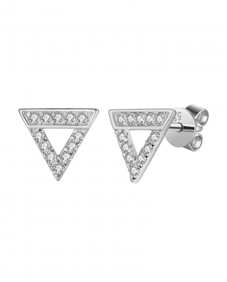 TRIANGLE STYLE DIAMOND STUDS (TE1031)