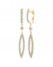 MARQUISE STYLE DIAMOND DANGLING (TE1032)