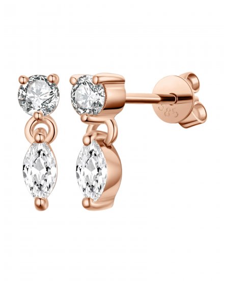 MARQUISE DIAMOND STUDS (TE1057)