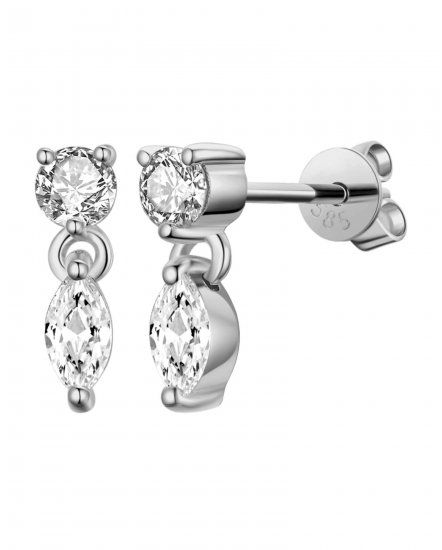 MARQUISE DIAMOND STUDS (TE1057)