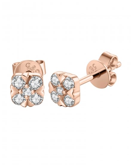 CLUSTER DIAMOND STUDS (TE1058)