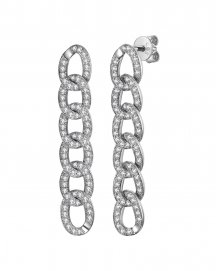 LINK STYLE DIAMOND DANGLING (TE1147)