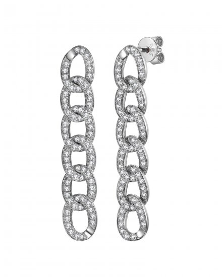 LINK STYLE DIAMOND DANGLING (TE1147)