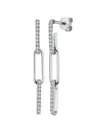 LINK STYLE DIAMOND DANGLING (TE1176)
