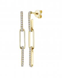 LINK STYLE DIAMOND DANGLING (TE1176)