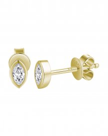 MARQUISE DIAMOND STUDS (TE1229)