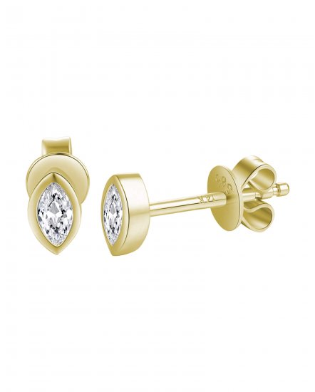 MARQUISE DIAMOND STUDS (TE1229)