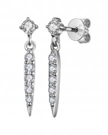 STRAIGHT BAR DIAMOND DANGLING (TE1258)