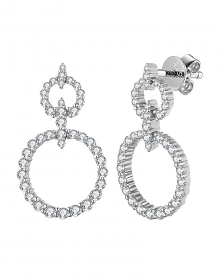 ROUND SHAPE DIAMOND DANGLING (TE1278)