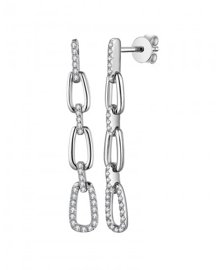 LINK STYLE DIAMOND DANGLING (TE1282)