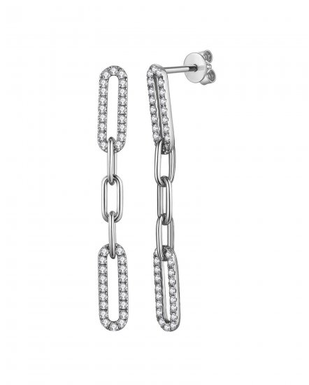 LINK STYLE DIAMOND DANGLING (TE1288)