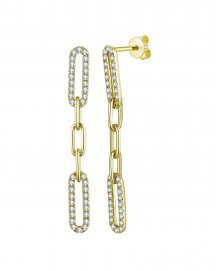 LINK STYLE DIAMOND DANGLING (TE1288)