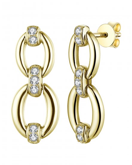 LINK STYLE DIAMOND DANGLING (TE1289)