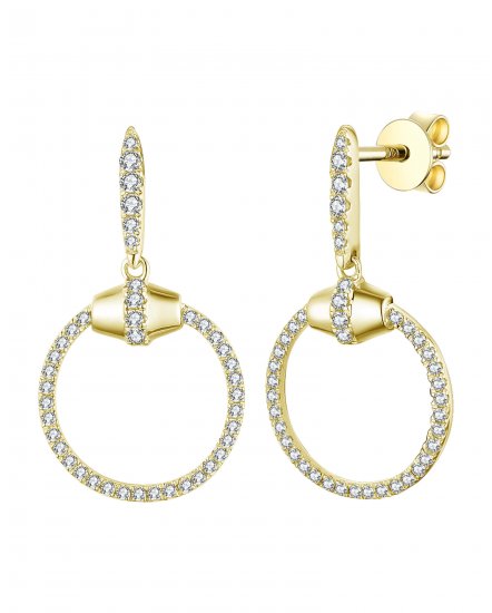 ROUND SHAPE DIAMOND DANGLING (TE1295)