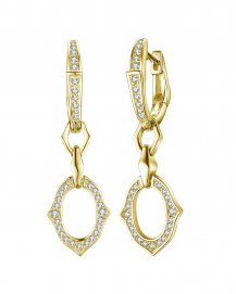 OVAL STYLE DIAMOND DANGLING (TE1299)