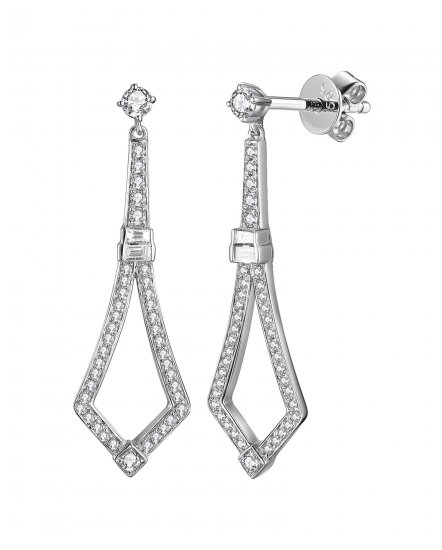 KITE SHAPE DIAMOND DANGLING (TE1313)