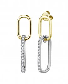 LINK STYLE DIAMOND DANGLING (TE1316)