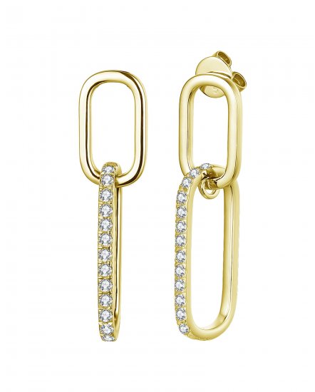 LINK STYLE DIAMOND DANGLING (TE1316)