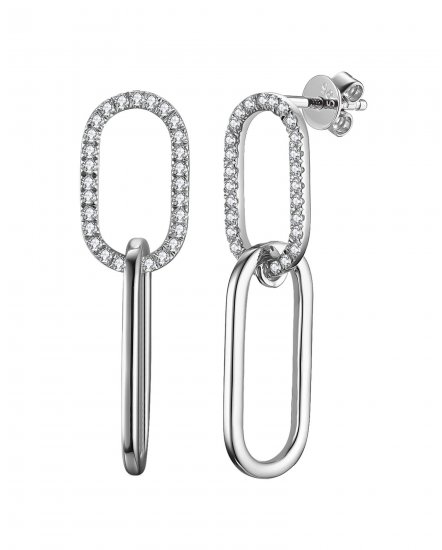 LINK STYLE DIAMOND DANGLING (TE1317)