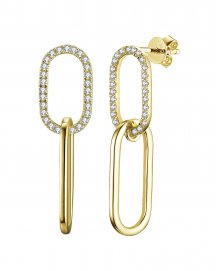 LINK STYLE DIAMOND DANGLING (TE1317)