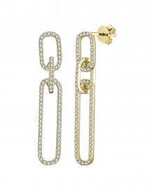 LINK STYLE DIAMOND DANGLING (TE1318)