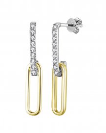 LINK STYLE DIAMOND DANGLING (TE1319)