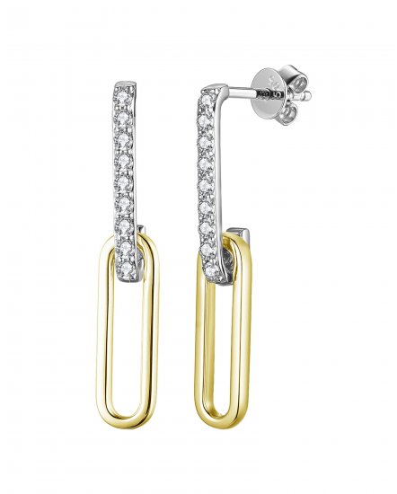 LINK STYLE DIAMOND DANGLING (TE1319)