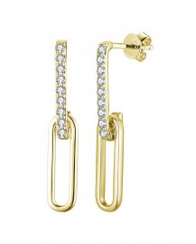 LINK STYLE DIAMOND DANGLING (TE1319)