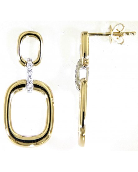 LINK STYLE DIAMOND DANGLING (TE1326)