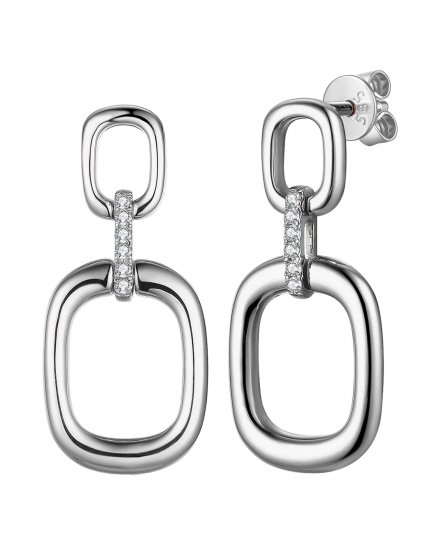 LINK STYLE DIAMOND DANGLING (TE1326)