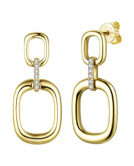 LINK STYLE DIAMOND DANGLING (TE1326)