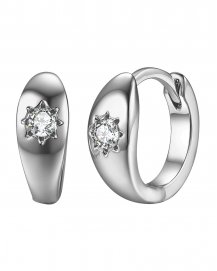 SOLITAIRE DIAMOND HUGGIES (TE1330)