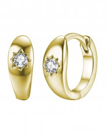 SOLITAIRE DIAMOND HUGGIES (TE1330)