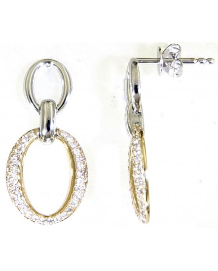 OVAL STYLE DIAMOND DANGLING (TE1333)
