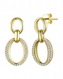 OVAL STYLE DIAMOND DANGLING (TE1333)