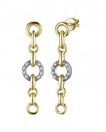 LINK STYLE DIAMOND DANGLING (TE1347)